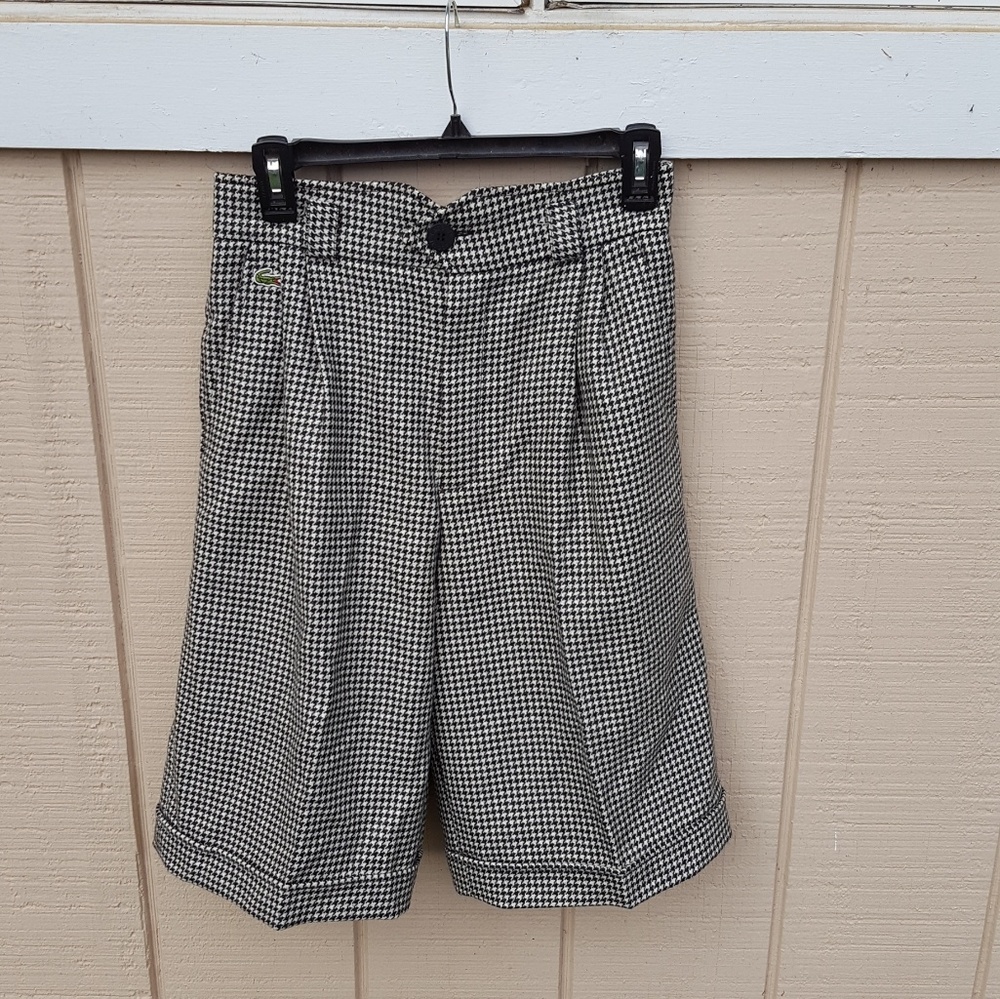 Vintage Chemise Lacoste France 40 Wool Shorts